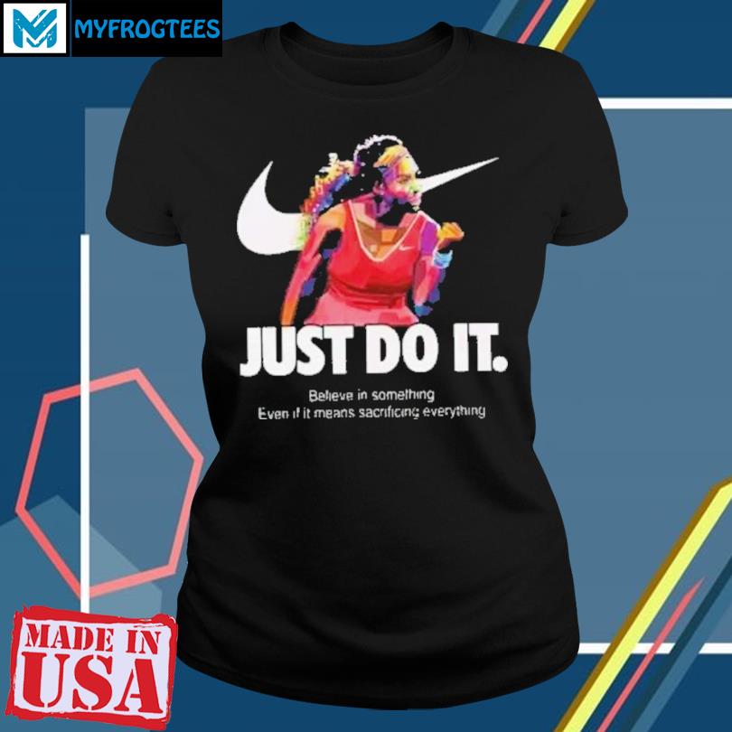 Nike believe in something shirt hotsell