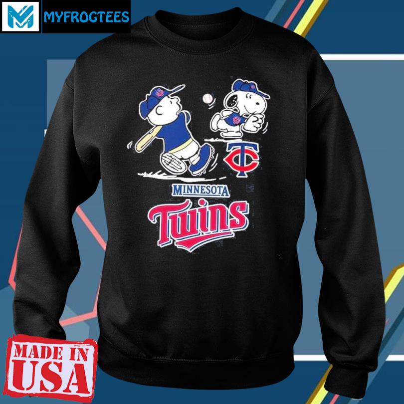 Snoopy and Charlie Brown love Minnesota Twins baseball 2023 shirt, hoodie,  sweater, long sleeve and tank top