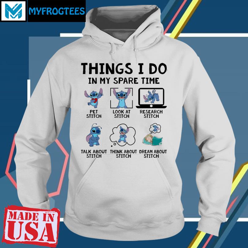 Stitch things i do in my spare time shirt, hoodie, sweater and long sleeve