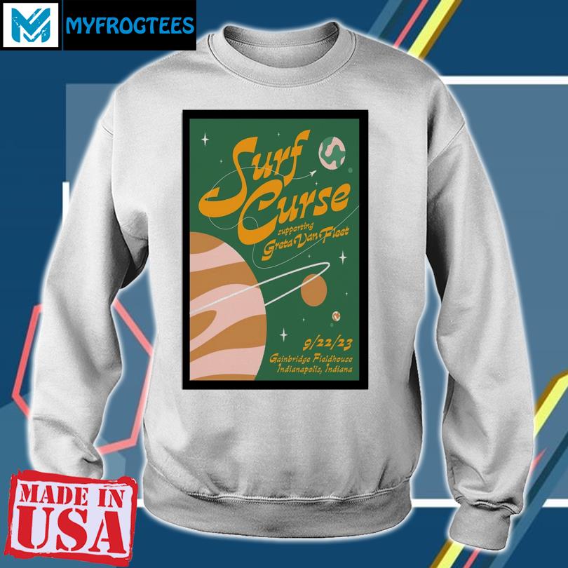 jordnødder Rund ned syg Surf Curse 9 22 23 Gainbridge Fieldhouse Indianapolis, IN Poster T Shirt,  hoodie, sweater and long sleeve