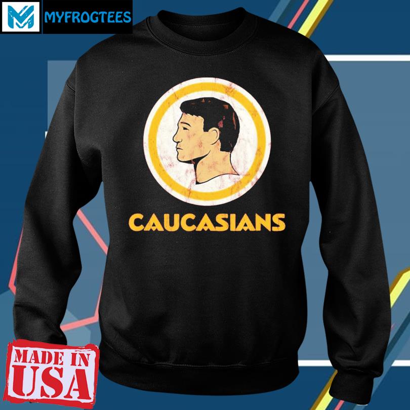 Washington Caucasians Football Logo Tie-Dye Long Sleeve Shirt