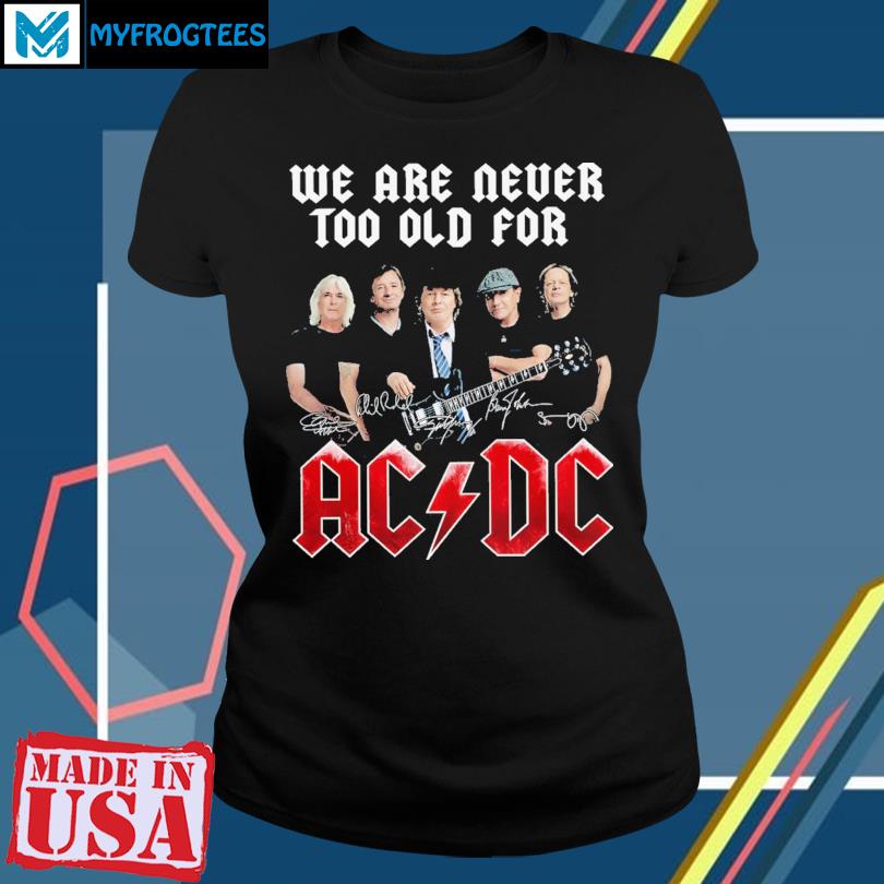 AC/DC Men's Rock Evolution T-Shirt Black