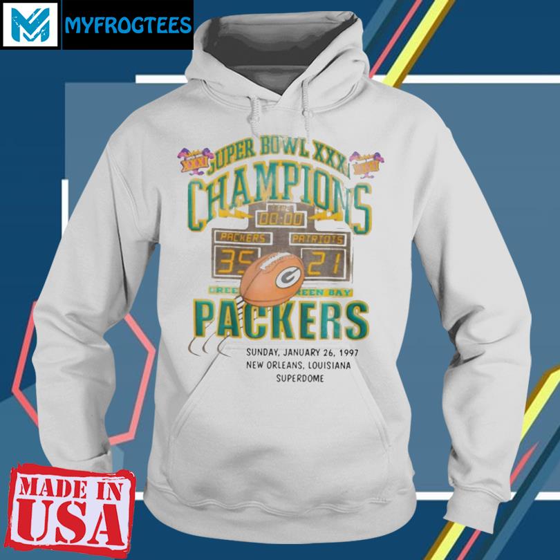 NFC super bowl Champions Green Bay Packers 1997 signatures shirt, hoodie,  sweater and long sleeve