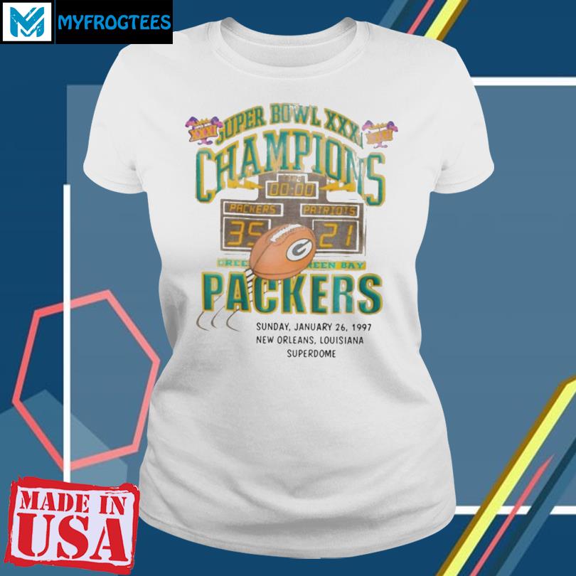 Aj Dillon Super Bowl Xxxi Champions Green Bay Packers T-Shirt, hoodie,  sweater and long sleeve