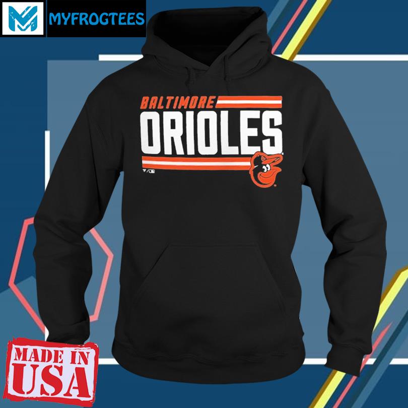 Baltimore Orioles Onside Stripe T-Shirt, hoodie, sweater, long