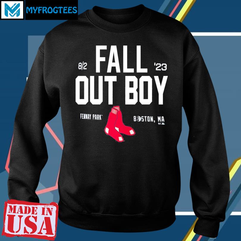 Boston Red Sox Fall Out Boy Shirt, hoodie, sweater and long sleeve
