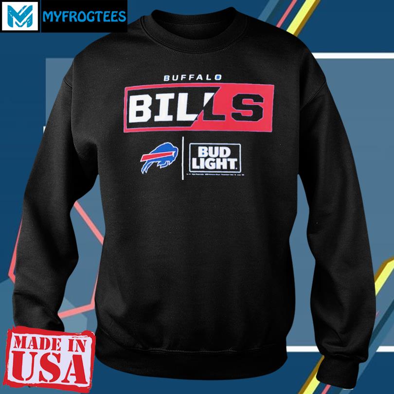 Official Buffalo Bills fanatics branded NFL x bud light T-shirt, hoodie,  tank top, sweater and long sleeve t-shirt