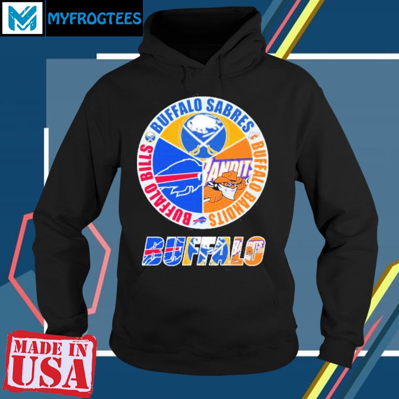 Buffalo Bills Buffalo Sabres Buffalo Bandits logo shirt, hoodie