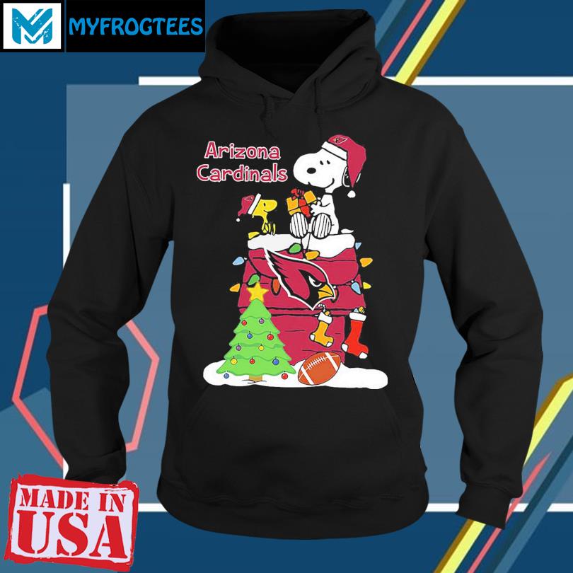 Snoopy Arizona Cardinals Christmas shirt, hoodie, sweater, long