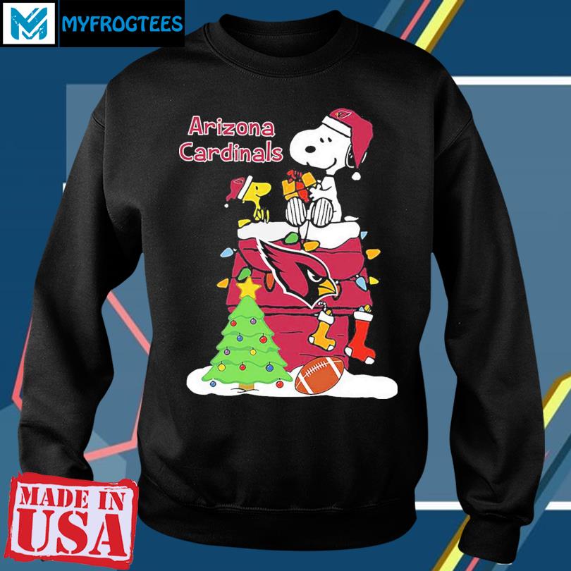 Snoopy Arizona Cardinals Christmas shirt, hoodie, sweater, long sleeve and  tank top