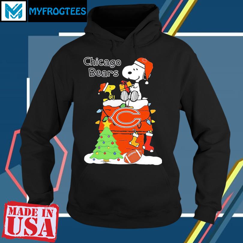 Christmas Snoopy Chicago Bears Shirt, hoodie, sweater and long sleeve