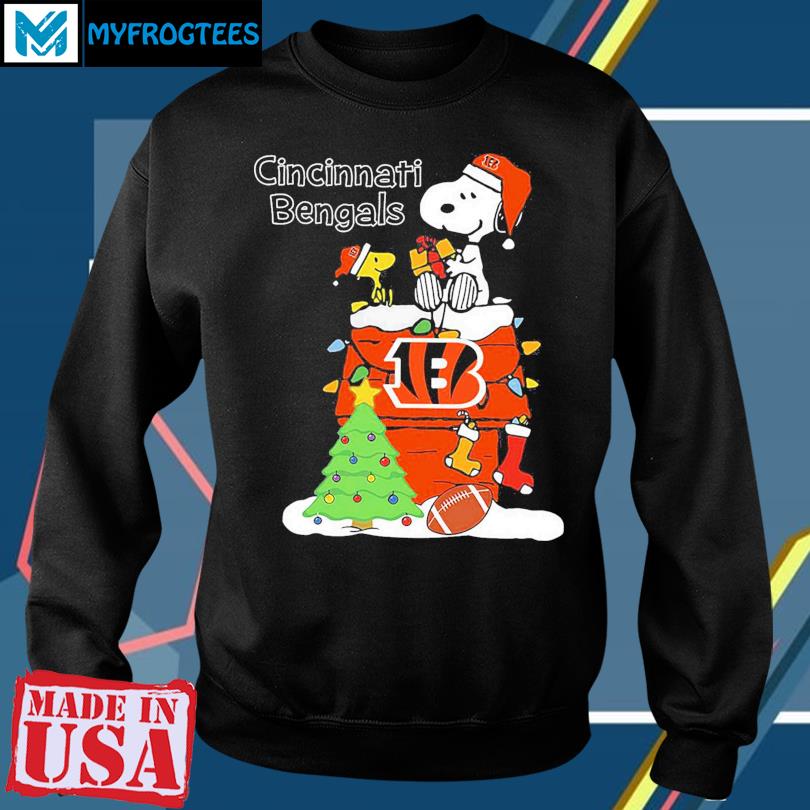 Christmas Snoopy Cincinnati Bengals Shirt, hoodie, sweater and
