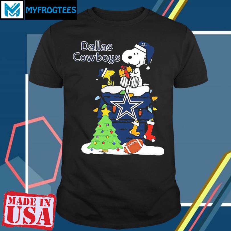 Snoopy Dallas Cowboys Christmas Shirt