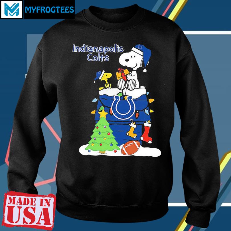 Snoopy Indianapolis Colts Christmas shirt, hoodie, sweater, long