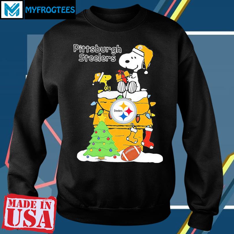 Christmas Snoopy Pittsburgh Steelers Shirt, hoodie, sweater and long sleeve