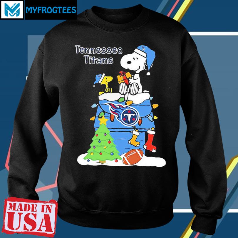 Christmas Snoopy Tennessee Titans Shirt, hoodie, sweater and long sleeve