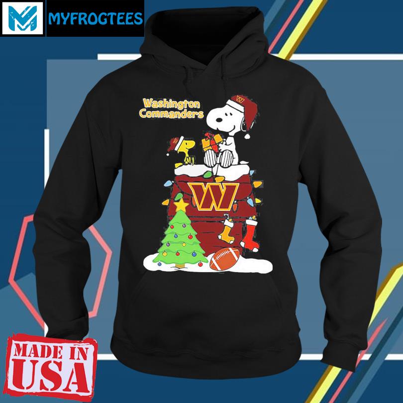 Washington Commanders Snoopy Christmas shirt, hoodie, sweater