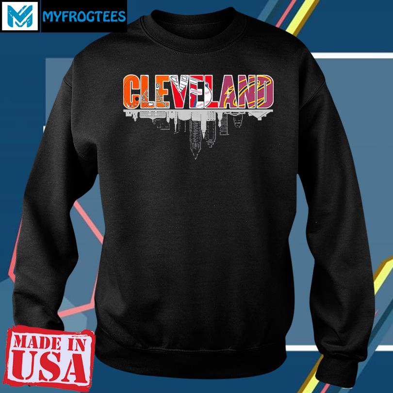 Official cleveland guardians skyline T-shirts, hoodie, tank top, sweater  and long sleeve t-shirt