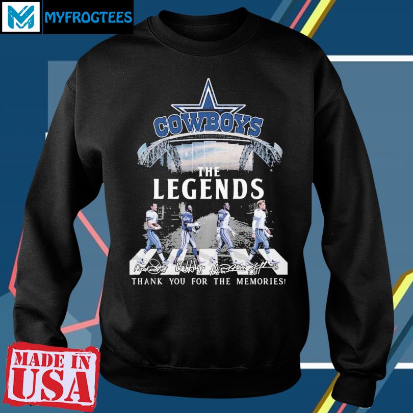 Dallas Cowboys Legends Member Signatures T Shirt in 2023