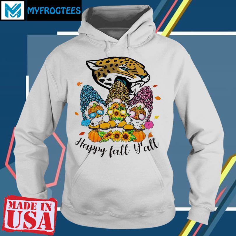 Official happy fall y'all jacksonville jaguars T-shirt, hoodie