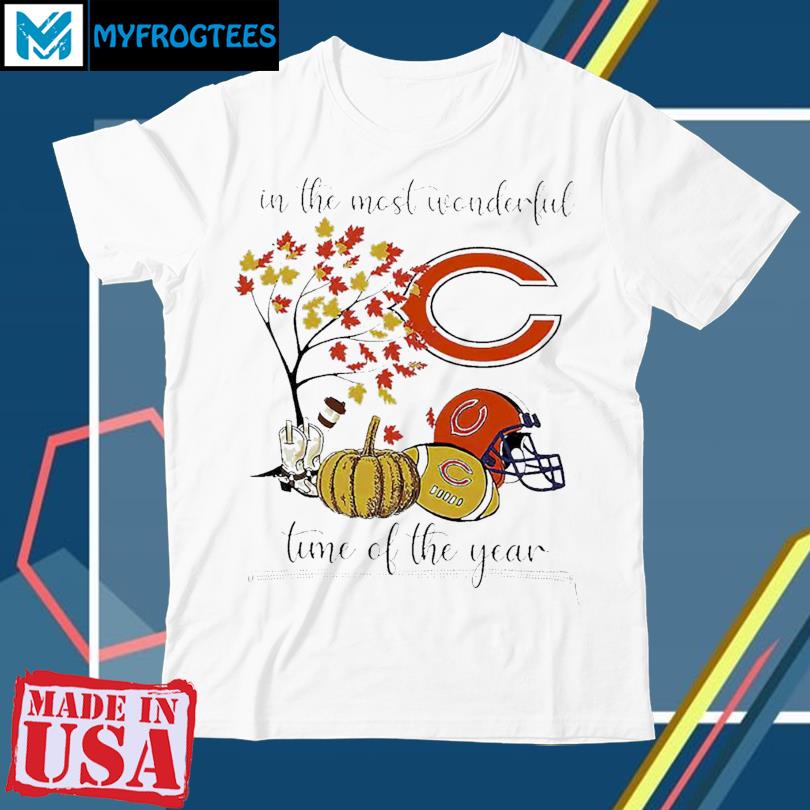 In The Most Wonderful Time Of The Year Chicago Bears Shirt, hoodie,  sweater, long sleeve and tank top