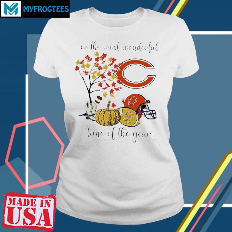 In The Most Wonderful Time Of The Year Chicago Bears shirt, hoodie,  sweater, long sleeve and tank top