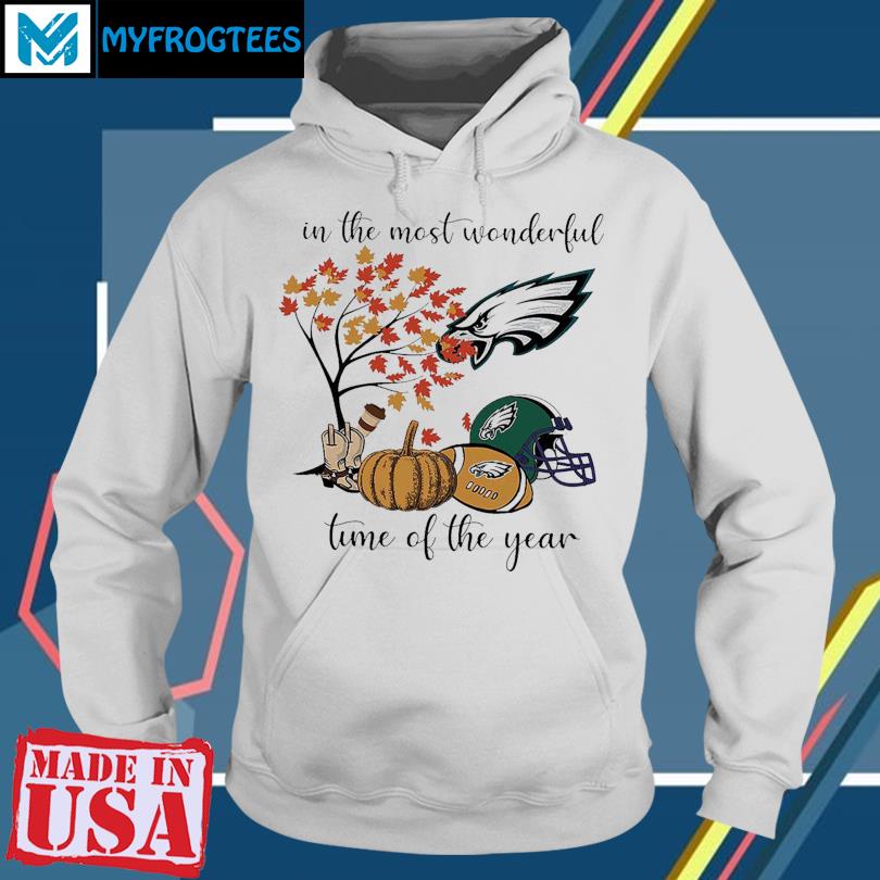 In The Most Wonderful Time Of The Year Los Philadelphia Eagles Shirt,  hoodie, sweater, long sleeve and tank top