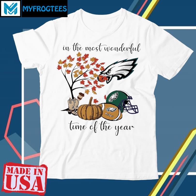 In The Most Wonderful Time Of The Year Los Philadelphia Eagles 2023 T-shirt,  hoodie, sweater, long sleeve and tank top