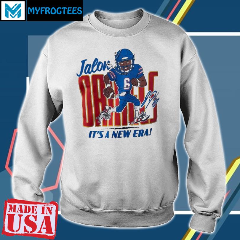 Buffalo Bills New Era Throwback Long Sleeve Hoodie T-Shirt - Royal