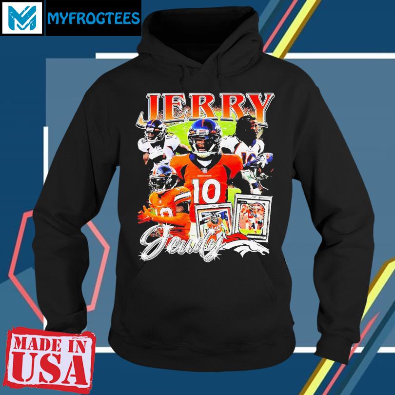 Jerry Jeudy Denver Broncos Vintage Shirt, hoodie, sweater, long