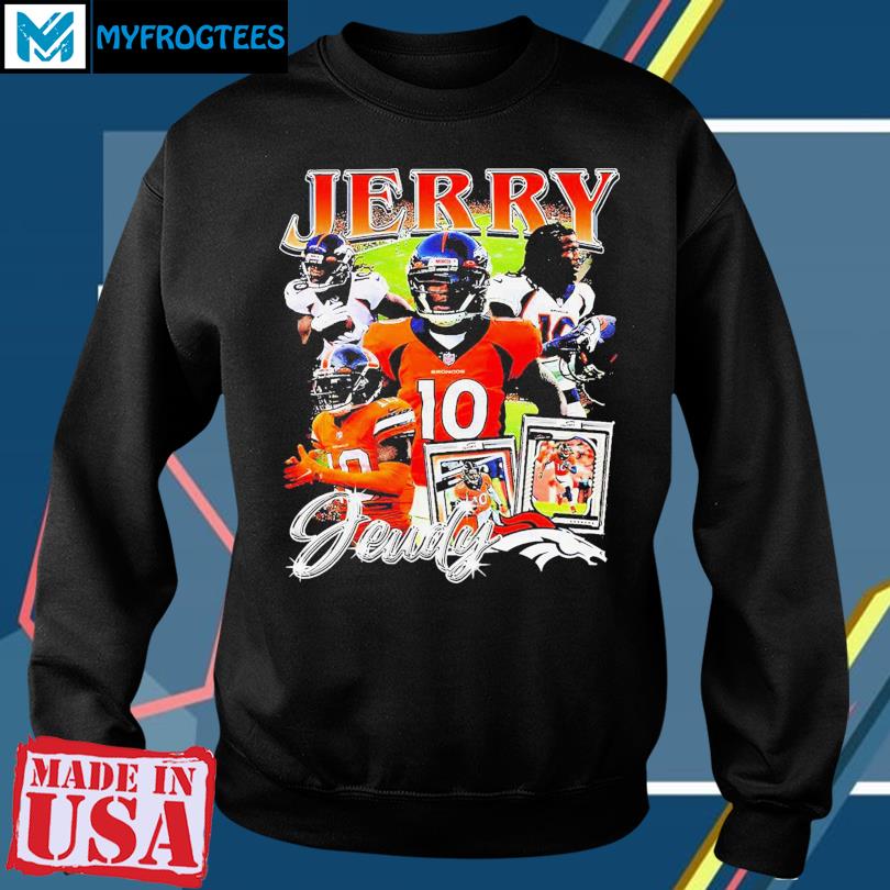 Jerry Jeudy Denver Broncos Vintage Shirt, hoodie, sweater, long