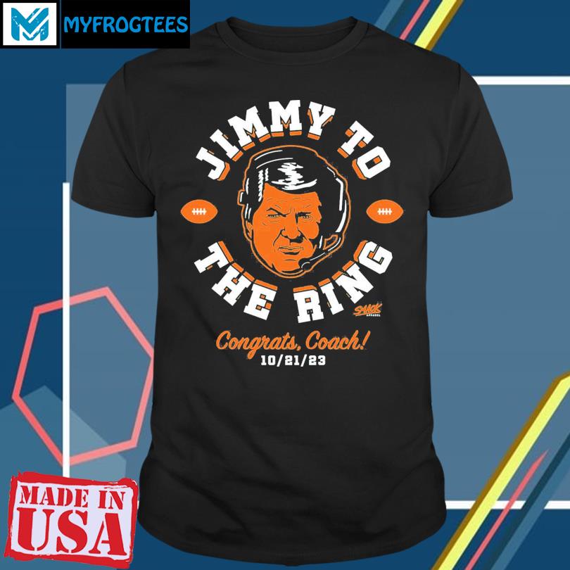Jimmy To The Ring Congrats Coach T-Shirt, hoodie, sweater and long