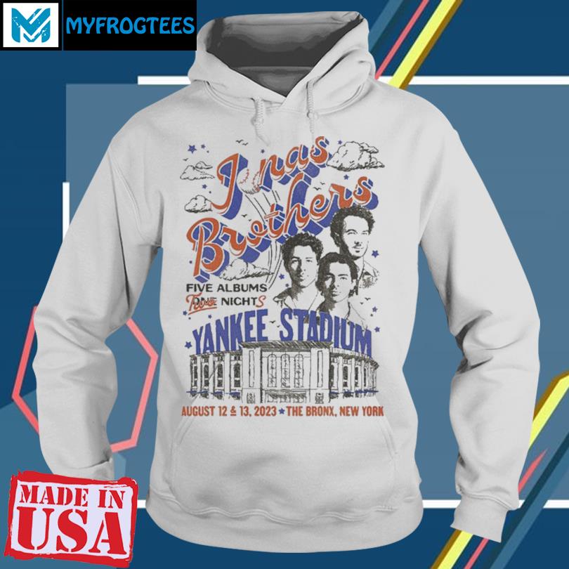 Official jonas brothers ny yankee stadium T-shirt, hoodie, sweater, long  sleeve and tank top