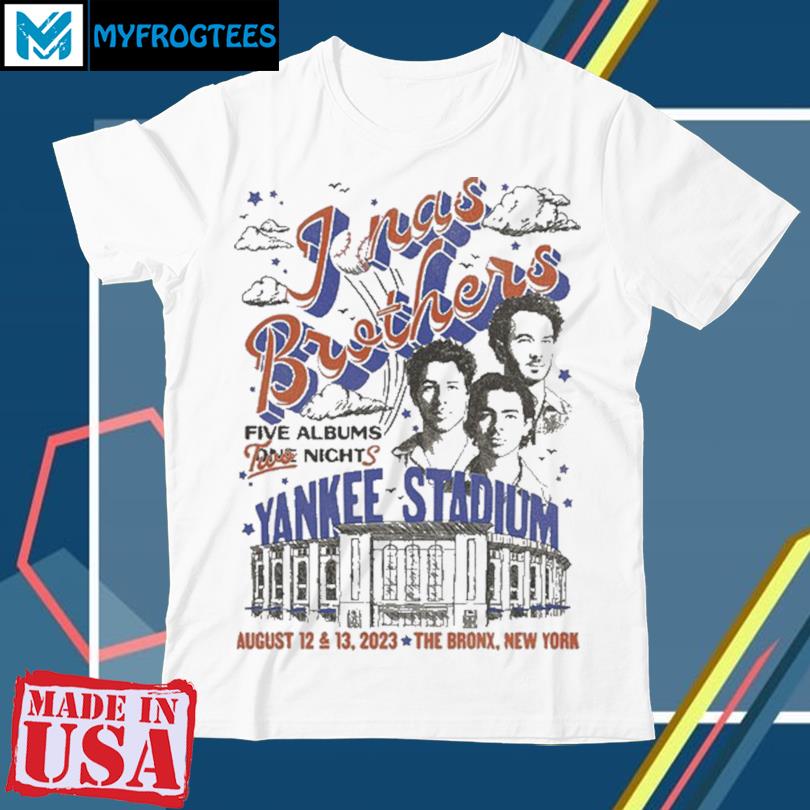 Jonas Brothers Yankee Stadium Shirt NEW Jonas Brothers Shirt Near