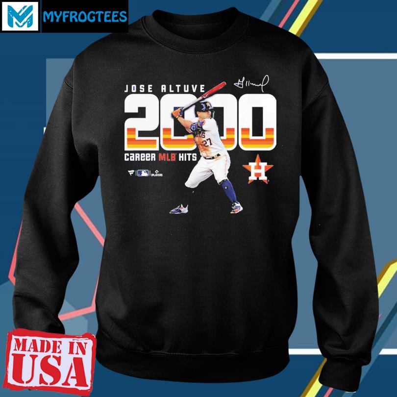 Logo Jose Altuve Houston Astros Fanatics Branded 2000 Career Hits