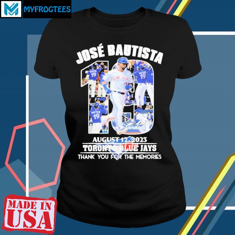 Buy Official jose Bautista 19 August 12 2023 Toronto Blue Jays