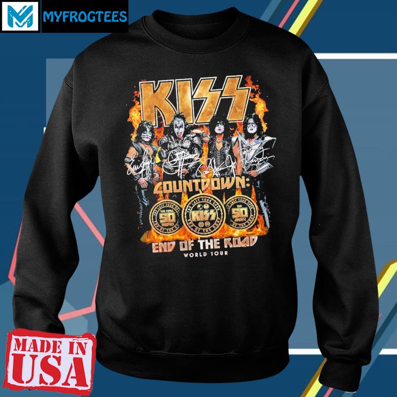 KISS END OF THE ROAD TOUR MERCHANDISE 