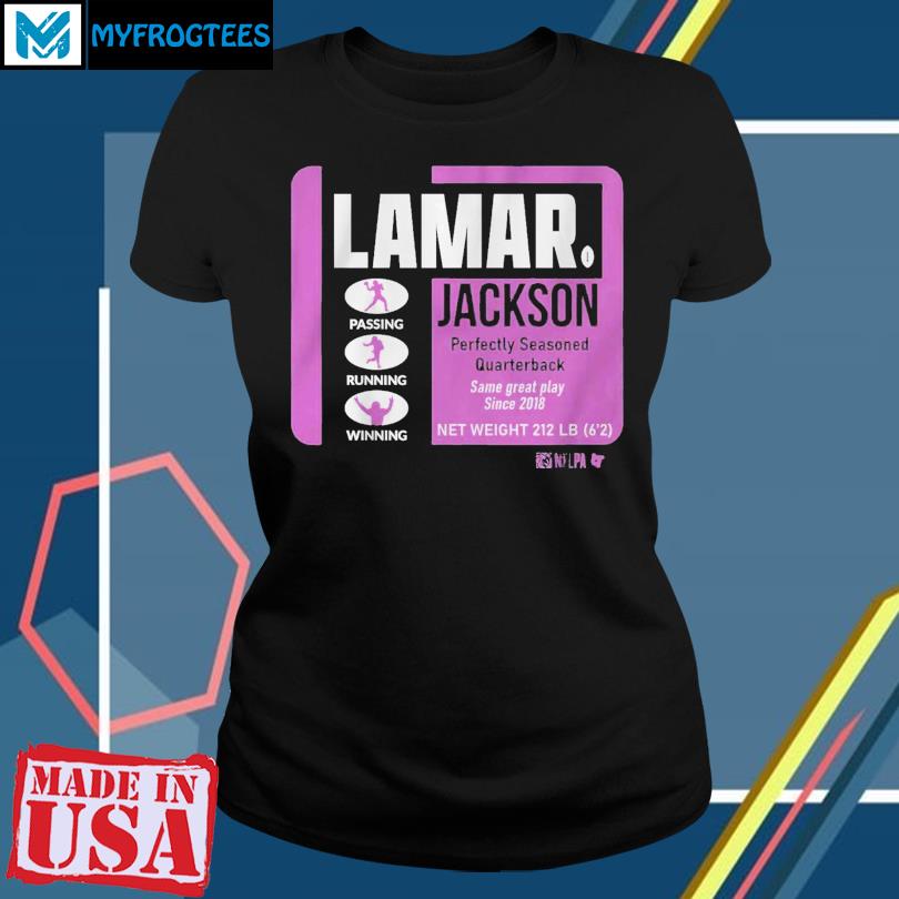 Lamar Jackson Perfectly Seasoned Shirt, hoodie, sweater and long sleeve