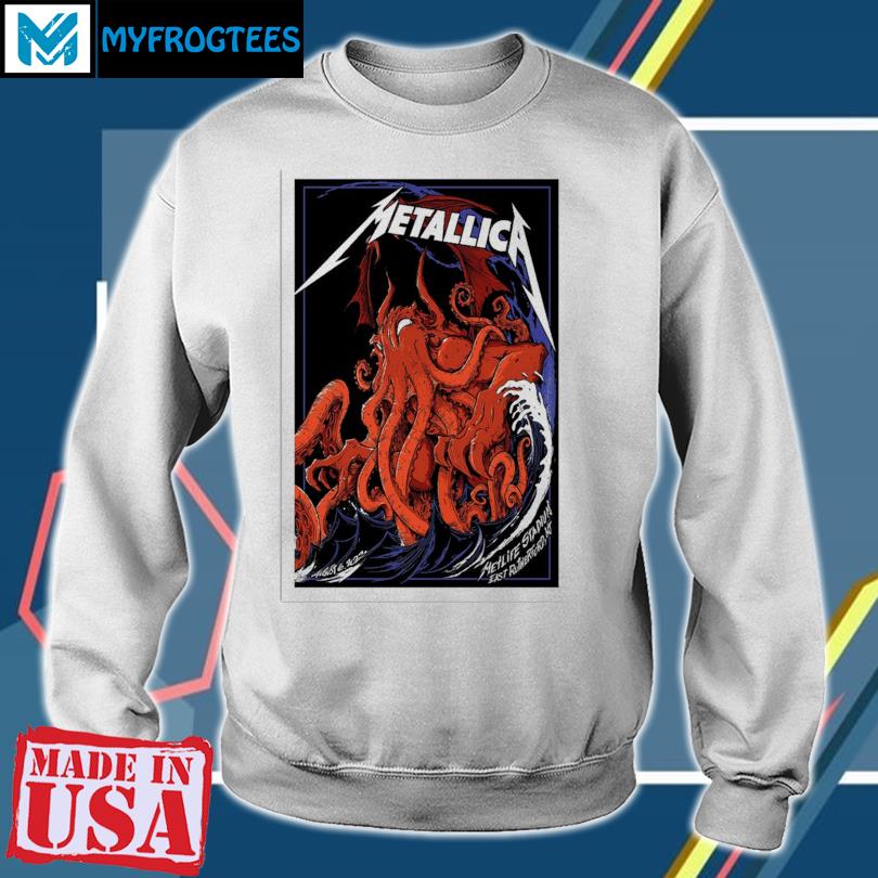 Metallica 2023 Tour East Rutherford, NJ Poster Shirt, hoodie, sweater and  long sleeve
