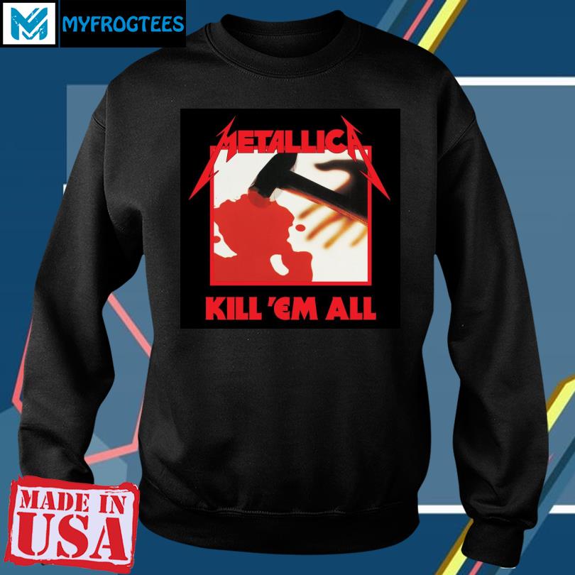 Metallica kill discount em all hoodie