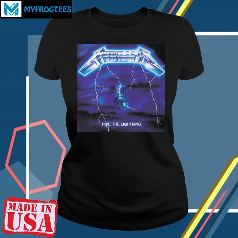  Metallica Ride The Lightning T-Shirt : Clothing, Shoes