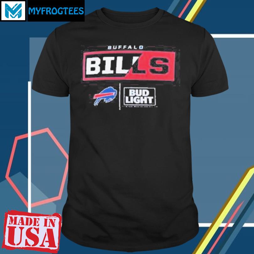 Official buffalo Bills NFL x bud light T-shirts, hoodie, tank top, sweater  and long sleeve t-shirt