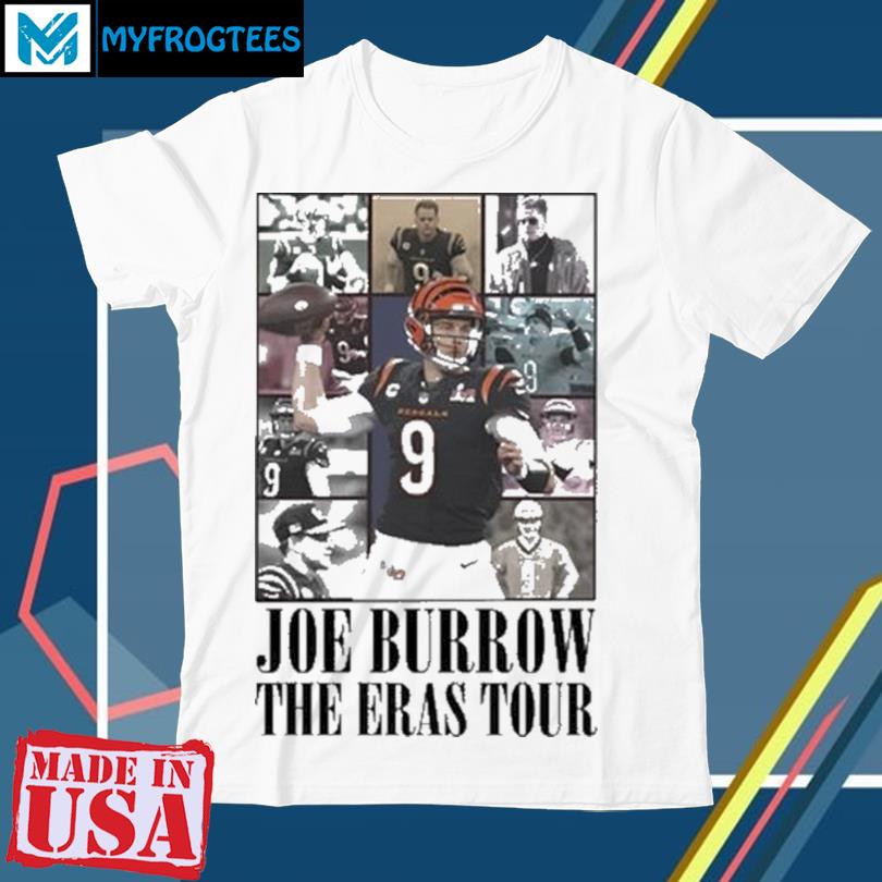 Joe Burrow the eras tour shirt, hoodie, sweater, long sleeve and