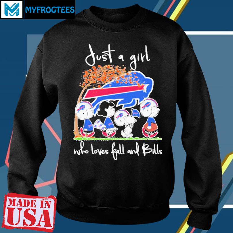 Official just A Girl Buffalo Bills Who Loves Fall And Buffalo