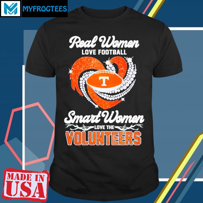 Real Women Love Football Smart Women Love The Tennessee Heart 2023 Shirt -  Teespix - Store Fashion LLC