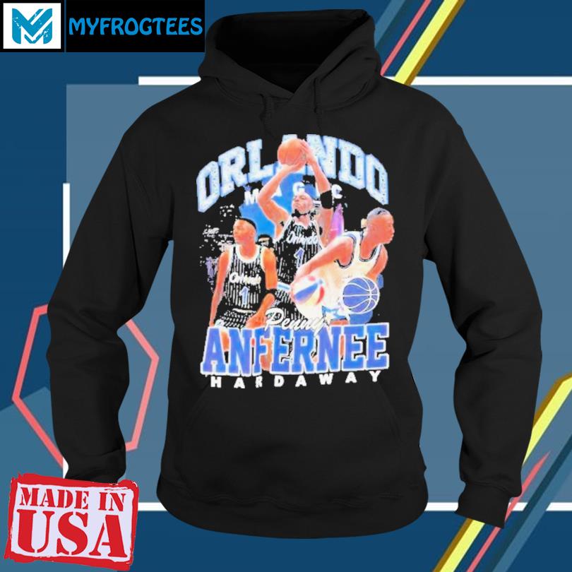 Penny Hardaway Orlando Magic Mitchell & Ness Hardwood Classics Bling  Concert Player Shirt, hoodie, sweater and long sleeve