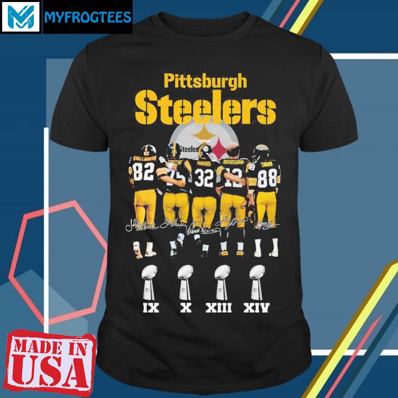 Pittsburgh Steelers Stall Worth Greene Harris Bradshaw Swann T