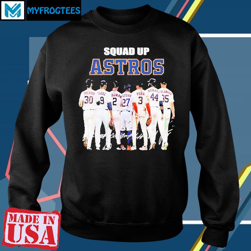 Squad Up Astros Signature T-Shirt, hoodie, sweater, long sleeve and tank top