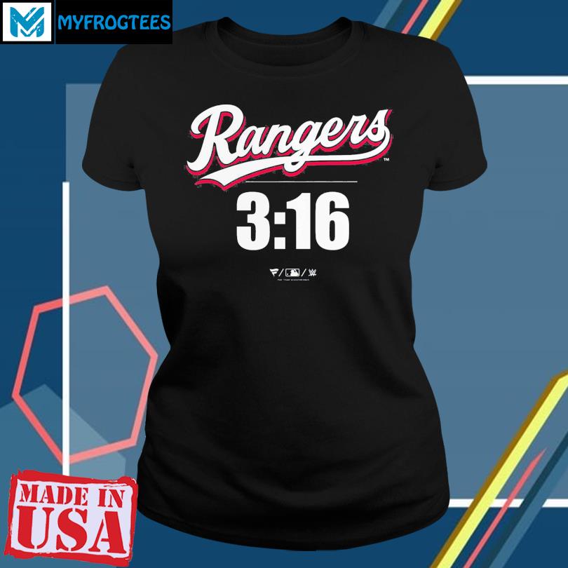 Stone Cold Steve Austin Texas Rangers Fanatics Branded 3 16 T-shirt -  Shibtee Clothing