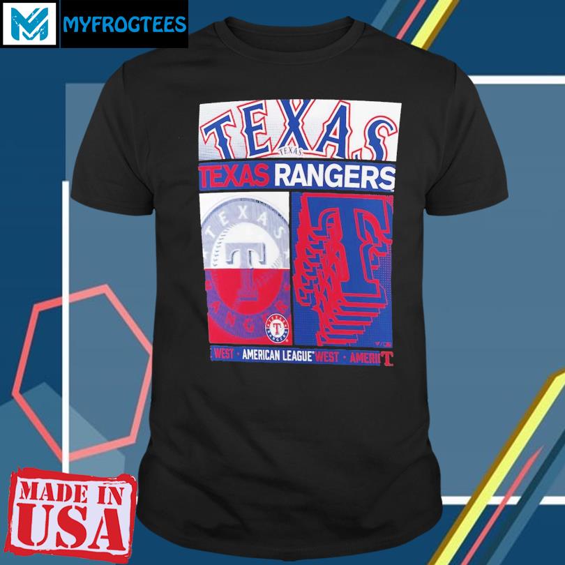 Men's Fanatics Branded Black Texas Rangers in Good Graces T-Shirt Size: Small